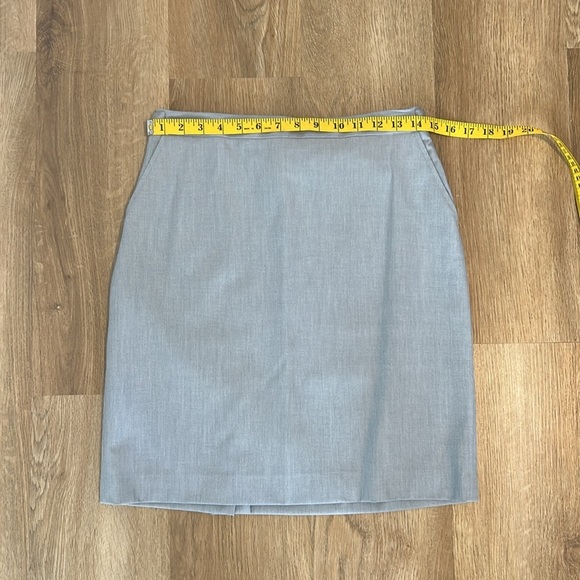 BCBG women’s blue/gray three-piece suit, including pants/skirt/jacket size 6 - Picture 14 of 16